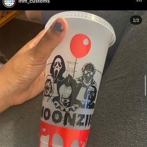 Customize Starbucks cup  name can be added